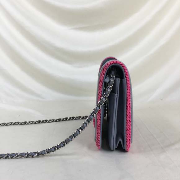 Chanel Tricolor Sport Line Flap Wallet On Chain Sku# 62759 - Picture 5 of 9